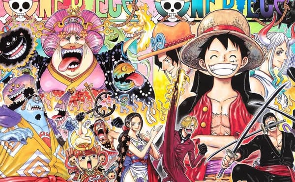 Couverture des tomes 99 et 100 de "One Piece"