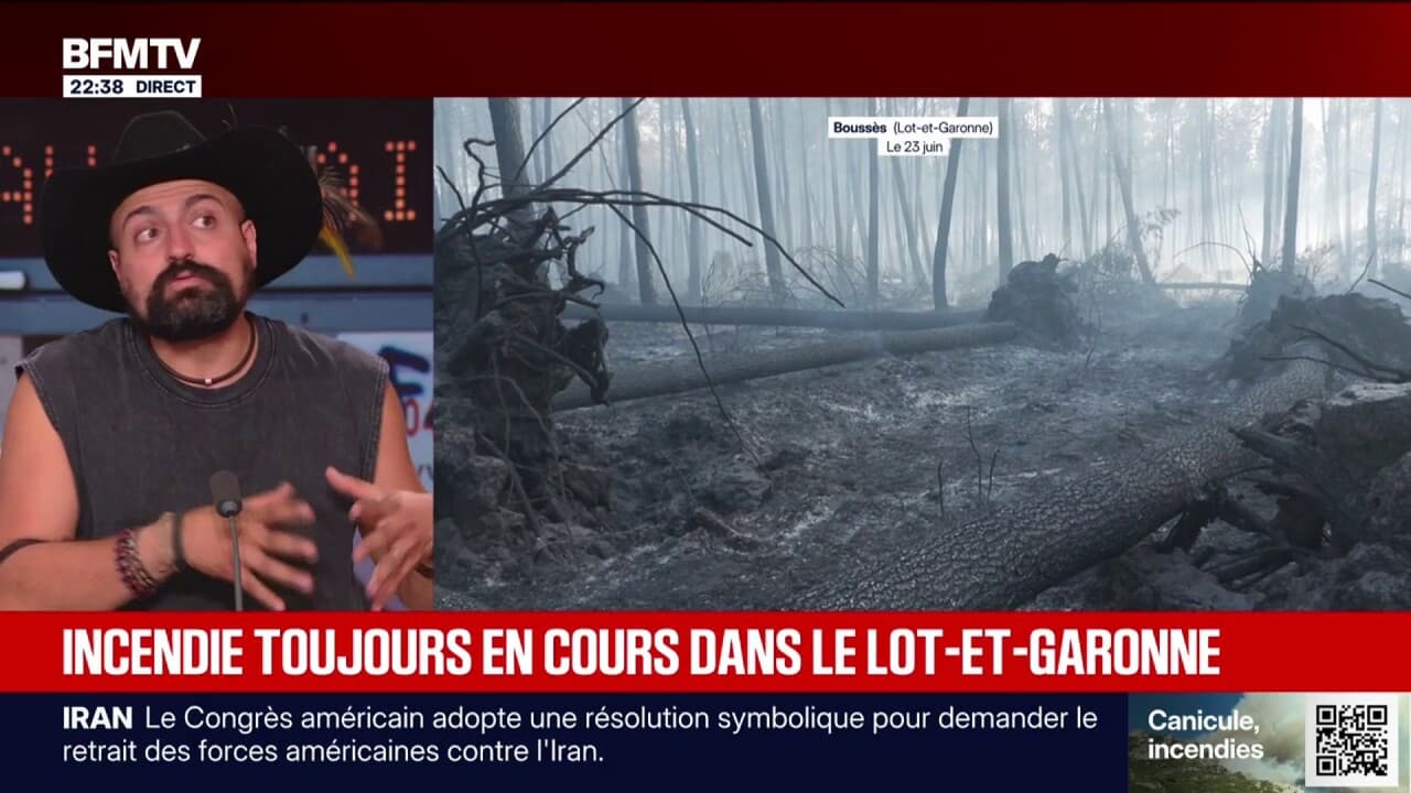 "La majorité des incendies sont déclenchés par des imprudences humaines en France", assure Serge Zaka, agro-climatologue