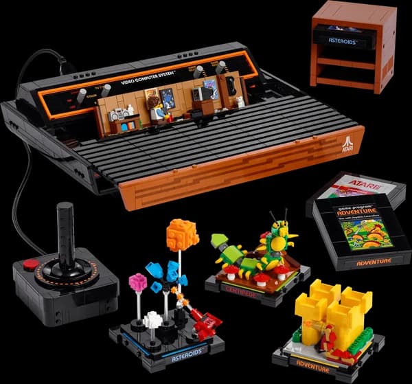 La console Atari 2600 en briques LEGO