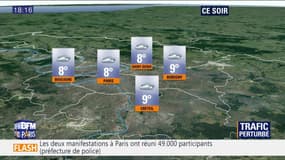 Météo Paris Ile-de-France du 22 mars: Des passages nuageux à prévoir