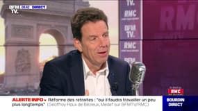 Geoffroy Roux de Bézieux aurait préféré "avoir 3 régimes pour les fonctionnaires, les indépendants et les salariés du privé"