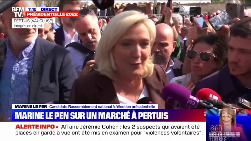 Marine Le Pen estime qu'elle peut 