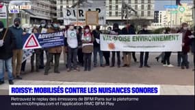 Roissy: une manifestation contre les nuisances sonores