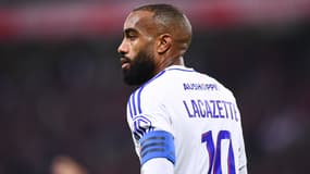 Le capitaine de l'Olympique lyonnais Alexandre Lacazette, 1er novembre 2024