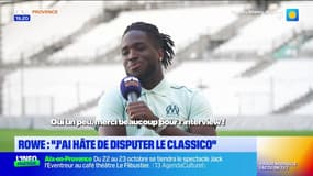 OM: les premiers mots de Jonathan Rowe en Français
