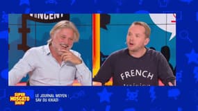 Fou rire dans le Super Moscato Show suite à une question posée Denis Charvet