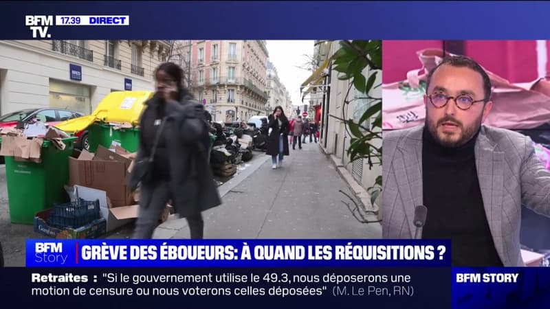 Face aux poubelles qui s'accumulent à Paris, Stéphane Manigold (Umih) demande au préfet de police Laurent Nuñez d'intervenir