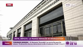 Dette, déficits : la France menacée de dégradation