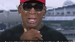 Dennis Rodman pleure de joie lors de la rencontre entre Donald Trump et Kim Jong-un