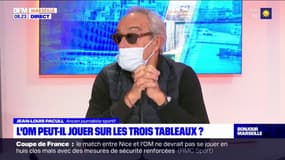 OM: "l'effectif marseillais est assez étoffé" pour faire face au calendrier, estime Jean-Louis Pacull, ancien journaliste sportif