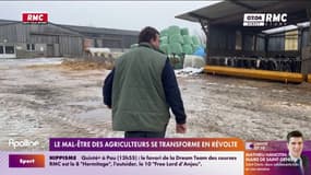 Le mal-être des agriculteurs se transforme en révolte
