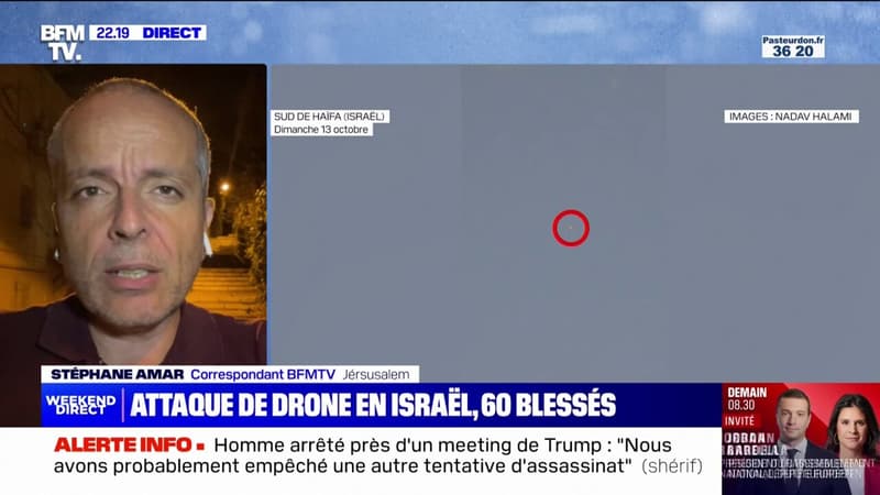 Le Hezbollah attaque au drone une position militaire au nord d'Israël et fait 60 blessés