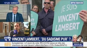 17H20           VINCENT LAMBERT, “DU SADISME PUR” ? / DES TRAITEMENTS JUSQU’À QUAND ?