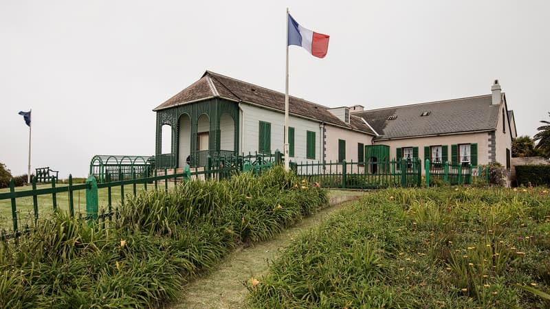 La dernière demeure de Napoléon à Sainte-Hélène.