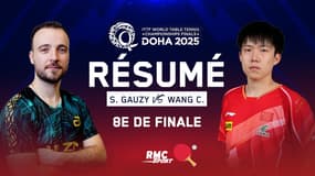 Résumé : Gauzy face au monstre Wang Chuqin pour poursuivre son rêve (Mondiaux 2025)
