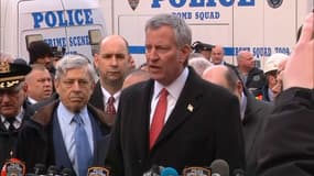 Bill de Blasio, le maire de New York. 