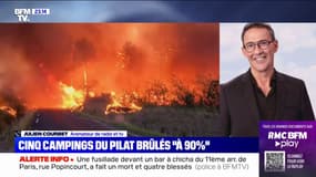 Incendies: l'animateur Julien Courbet souhaite "une loi plus punitive" pour les personnes qui jettent leurs mégots par terre
