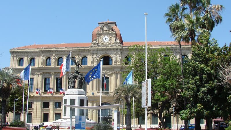 La mairie de Cannes.