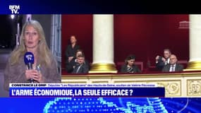 Constance Le Grip: "Nous avons encore la possibilité de durcir le régime de sanctions" - 23/03