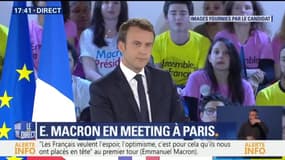 Emmanuel Macron: "Je ne jugerai jamais un électeur du Front national" 