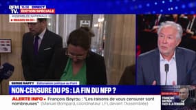Cyrielle Chatelain, la présidente du groupe "Écologiste et social" à l'Assemblée explique pourquoi son camp votera la motion de censure