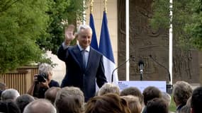 Bruno Le Maire a officialisé son départ du ministère de l'Économie, jeudi 12 septembre, dans la cour de Bercy.
