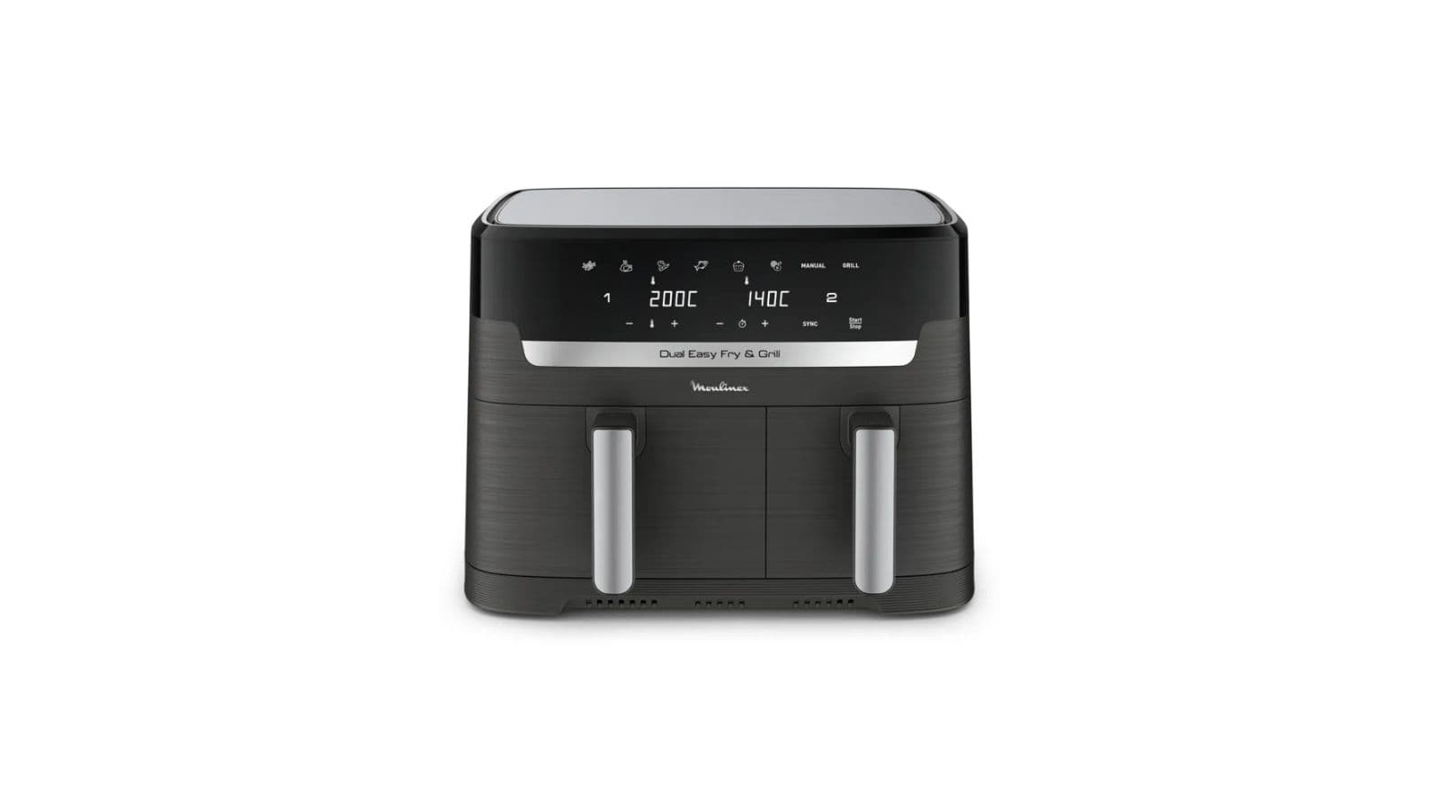 Airfryer Moulinex Dual Easy Fry & Grill Airfryer Moulinex Dual Easy Fry & Grill