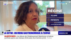La Seyne-sur-Mer: un menu gastronomique à l'Ehpad