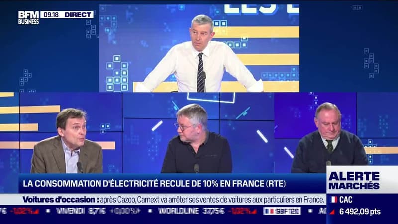 Les Experts : La consommation d'électricité recule de 10% en France (RTE) - 16/12