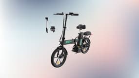 Ce vélo électrique de la marque Hitway est à moins de 400 euros sur ce site