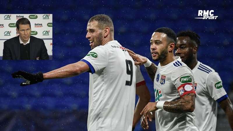 Coupe de France : Slimani, Cherki… Garcia distribue les bons points après la balade de l’OL
