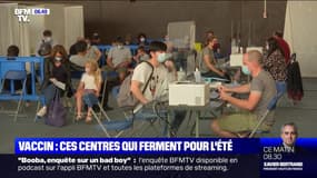 Ces centres de vaccination qui ferment durant l'été