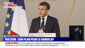 Emmanuel Macron prévoit un total de 66.000 accompagnants d'élèves en situation de handicap d'ici la fin de l'année