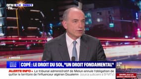 Jean-François Copé : le droit au sol, "un droit fondamental" - 06/02