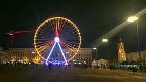 La place Bellecour à Lyon, en novembre 2015.