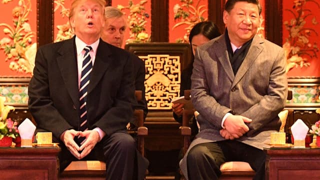 Donald Trump est arrivé en Chine pour une visite de deux jours. 
