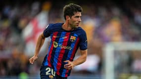 Sergi Roberto contre Majorque, en Liga, le 28 mai 2023