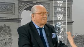 Jean-Marie Le Pen était l'invité d'Apolline de Malherbe.