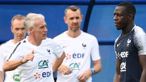 Didier Deschamps et Benjamin Mendy