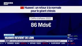 Huawei: un chiffre d'affaires stable en 2022 malgré les sanctions américaines