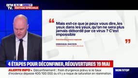 Emmanuel Macron à la presse quotidienne régionale: "La vie de la Nation ne se réduit pas à l'évolution des courbes"