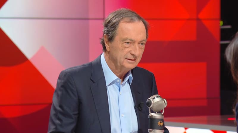 Michel-Edouard Leclerc, le 25 janvier 2023 sur BFMTV