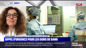 Cathy Bliem (EFS): "La diminution des accidents de la route explique la baisse des besoins en produits sanguins"