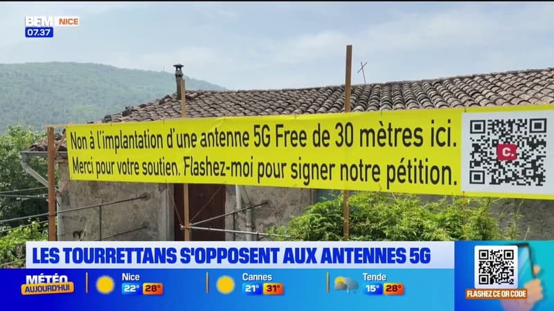 Tourrettes-sur-Loup: les habitants et la mairie s’opposent à l’installation d'une antenne 5G