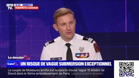 Tempête Ciarán: "12.500 pompiers" sont prépositionnés ce soir, explique le porte-parole de la Sécurité civile