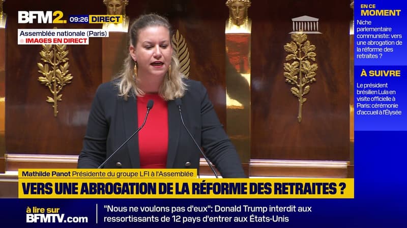 Réforme des retraites: LFI ne 