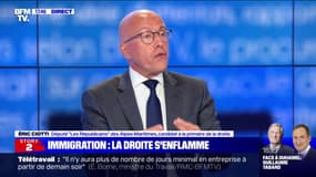 Eric Ciotti: "Le statut de réfugié fait honneur à la République, sauf quand il est dévoyé"