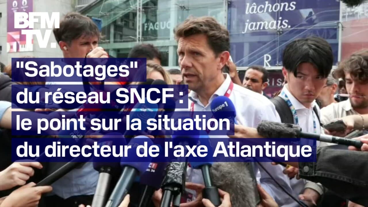 "Une Immense Déception": Le Directeur De L'axe TGV Atlantique Fait Le ...