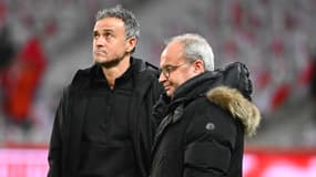 Luis ENRIQUE et Luis CAMPOS