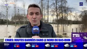 Inondations: plusieurs routes barrées dans le nord du Bas-Rhin